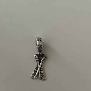 pandora dangle ski charm